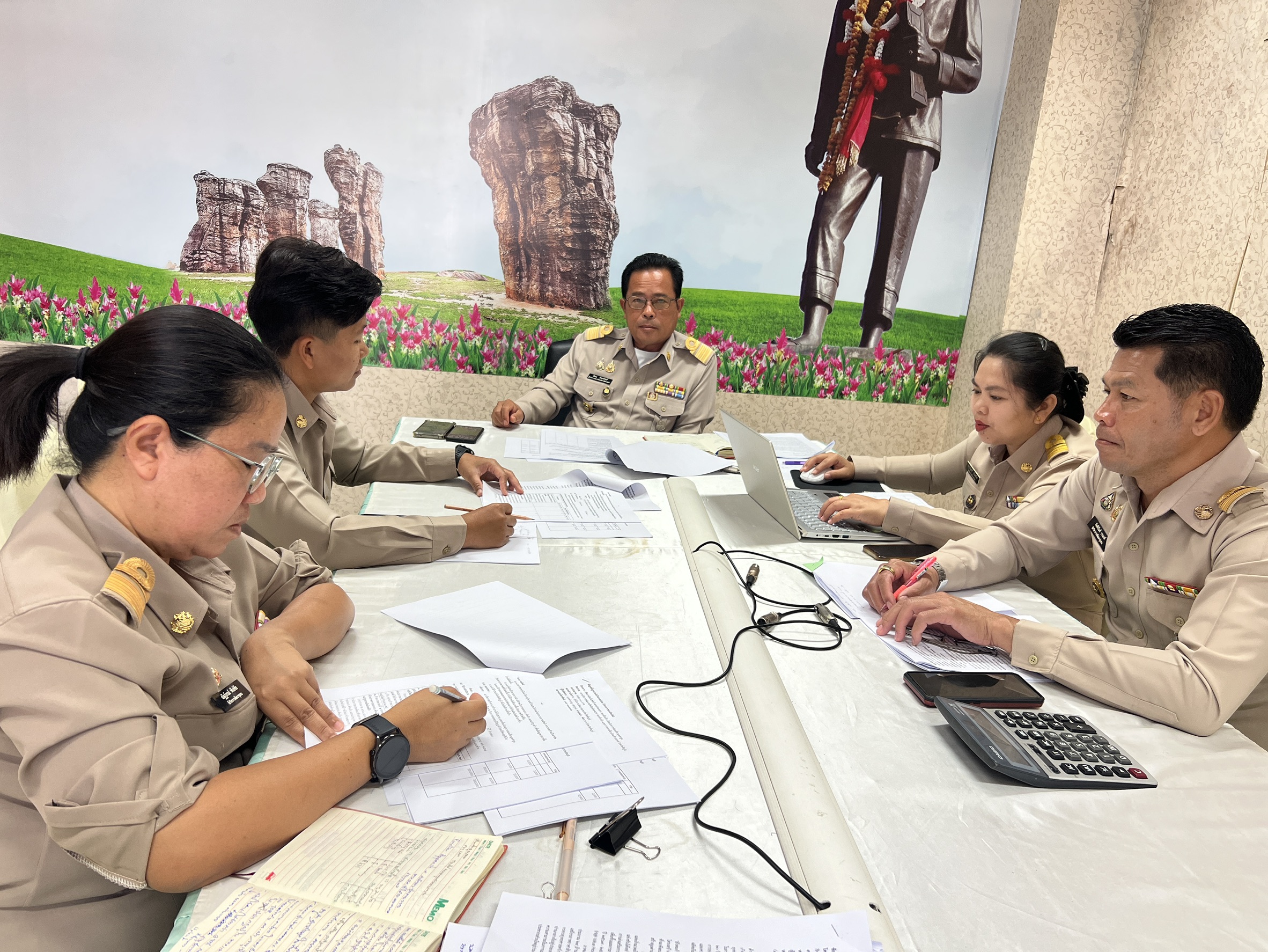 CHAIYAPHUM ShareHUB UpSkill : องค์กรดีมีความสุข   พช.ชัยภูมิ ระดมทีมขับเคลื่อนการดำเนินงานโครงการพัฒนาจังหวัดชัยภูมิ