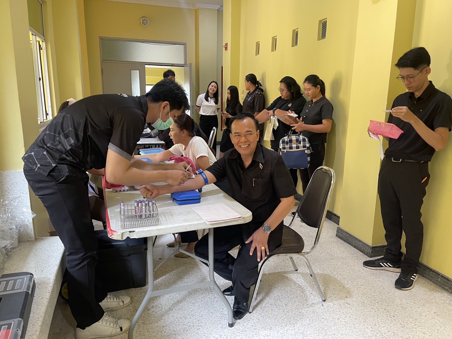 พช.ชัยภูมิ จัดกิจกรรมตรวจสุขภาพประจำปี 2569 เสริมสร้างสุขภาวะที่ดีแก่บุคลากร