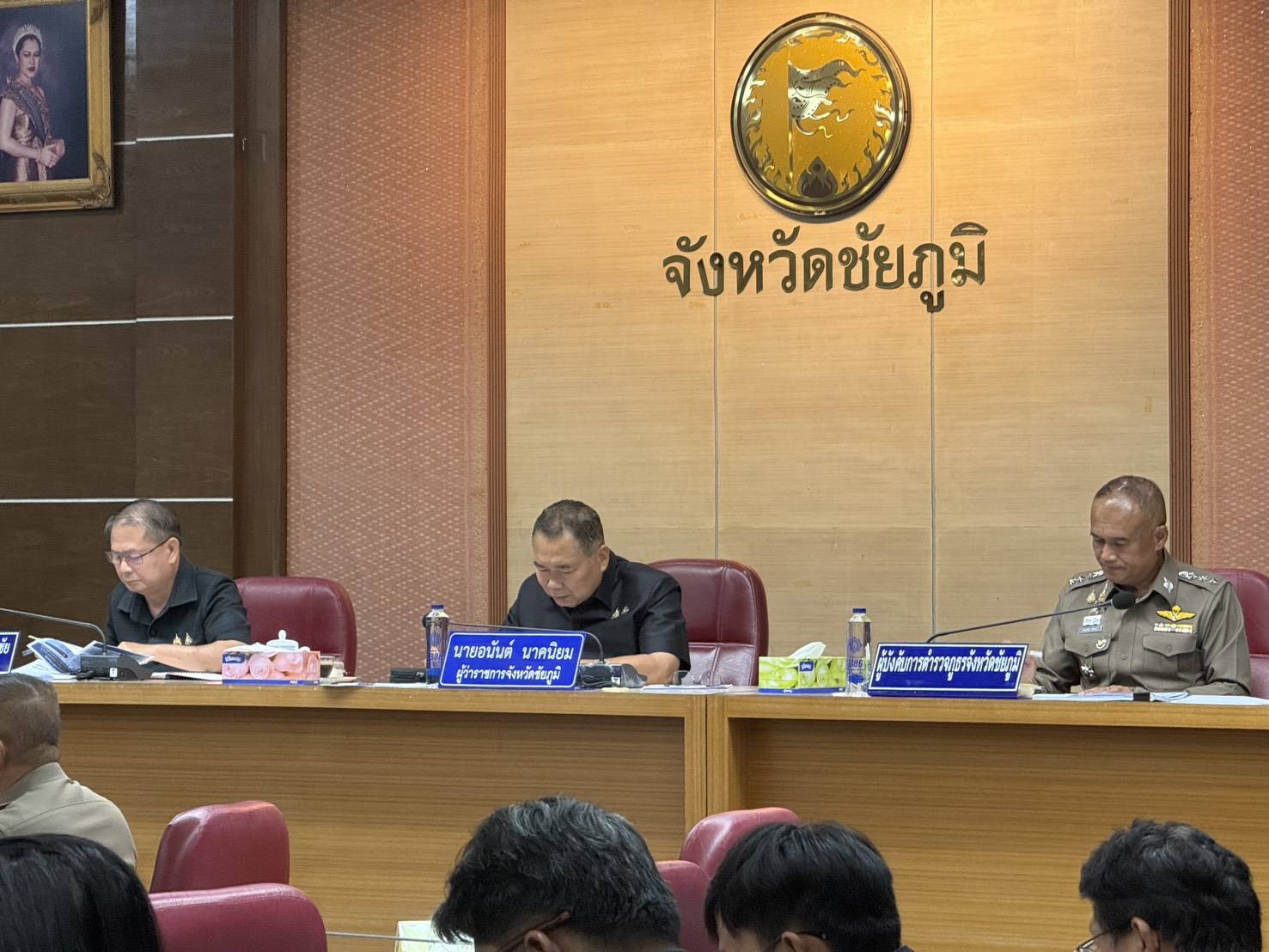 พช.ชัยภูมิ ร่วมติดตาม ให้คำแนะนำ และประเมินผลของคณะกรรมการระดับจังหวัด โครงการป้องกัน ปราบปราม และแก้ไขปัญหายาเสพติด ปีงบประมาณ พ.ศ. 2569 (ชัยภูมิโมเดล) กิจกรรมโรงเรียนแสงแห่งความหวัง 
