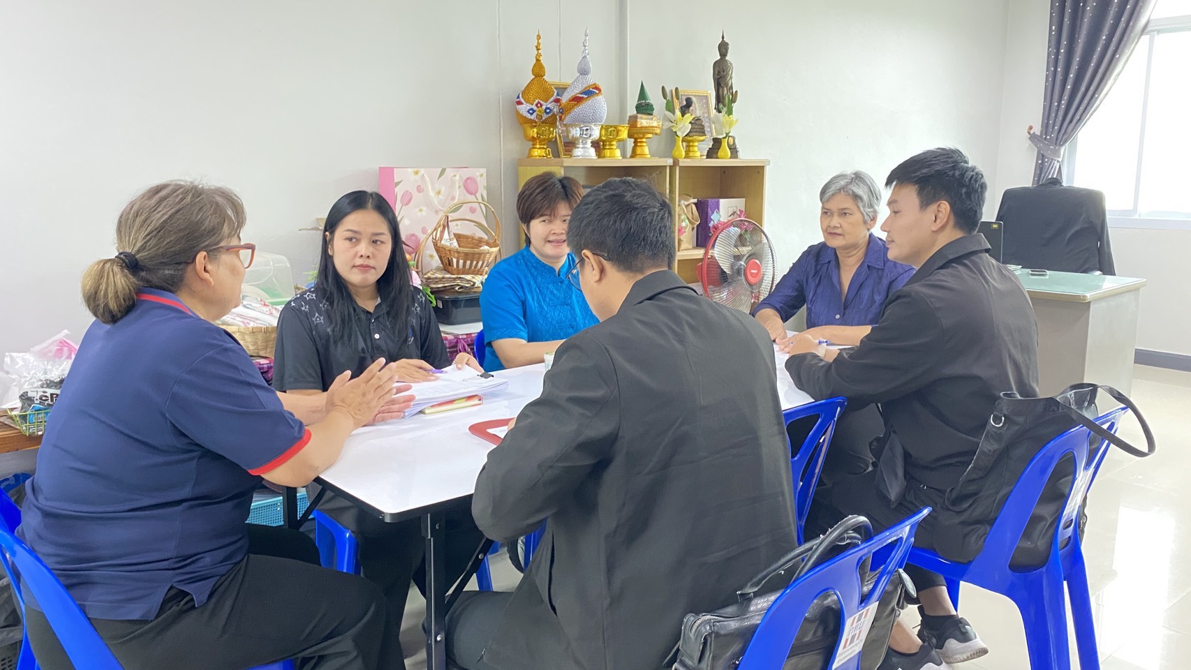 พช.ชัยภูมิ ติดตามและสนับสนุนงานกองทุนพัฒนาบทบาทสตรีในพื้นที่อำเภอคอนสาร
